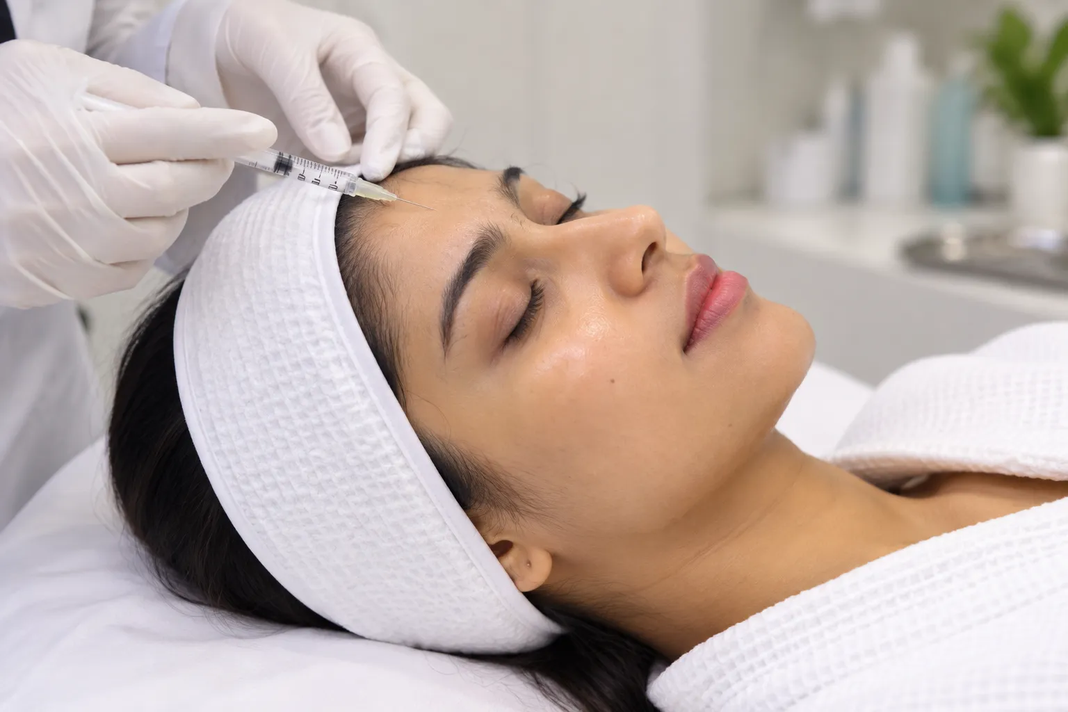 Botox anti-wrinkle treatment at Harsha Skin Cosmetology & Laser Center, Nellore